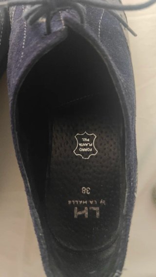 Zapatos Oxford La Halle azul oscuro/