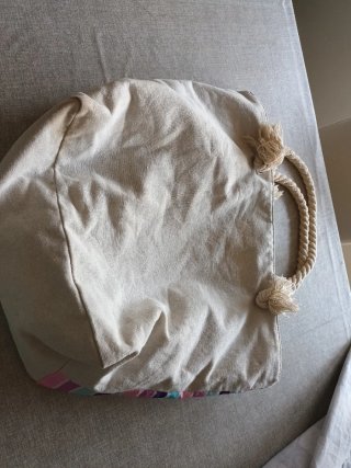 Bolsa de playa/piscina con rayas