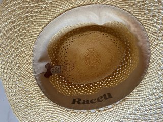 Sombrero Raceu Panamá Fedora Calado Beige