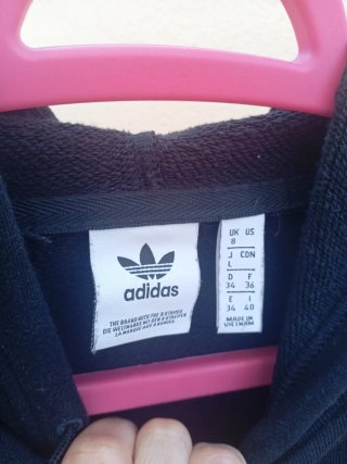 Sudadera negra Adidas