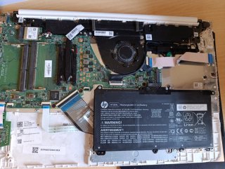 HP Portátil Blanco