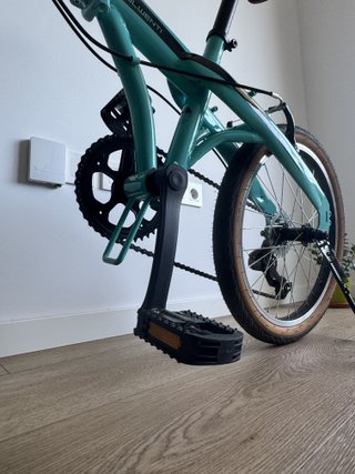 J.L.WENTI BICICLETA PLEGABLE ACERO