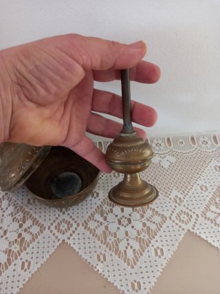 Set ottone decorato