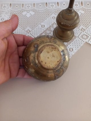 Set ottone decorato