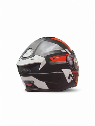 Casco Modular NZI Combi 3 Duo Negro Rojo