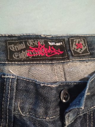 Pantalones Vaqueros Tribal Wear  ( azules )