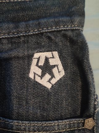 Pantalones Vaqueros Tribal Wear  ( azules )