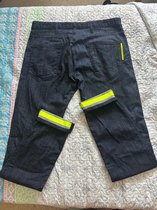 Pantalón Emporio Armani Azul Hombre Original