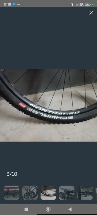 Bicicleta Montaña Trx Negra