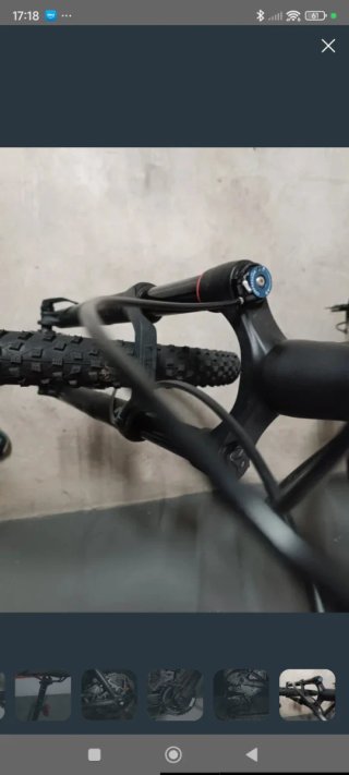 Bicicleta Montaña Trx Negra