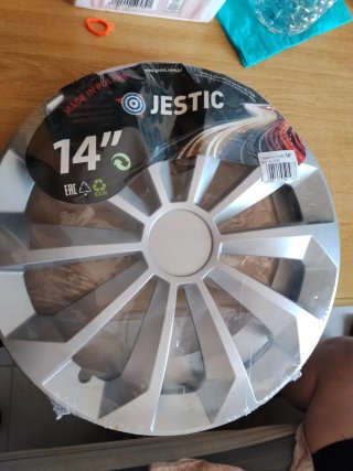4 Tapacubos Jestic 14 Made in Poland nuevos a estr