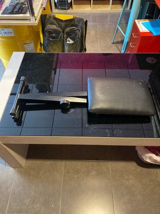 Taburete de piano plegable