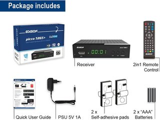 Edision receptor digital TDT PVR USB