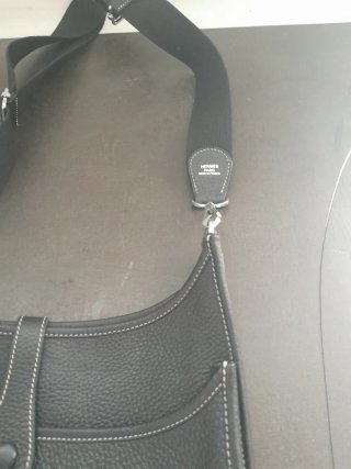 Borsa Hermes Vera Pelle Nera