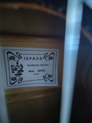 Guitarra española Ispana, mod. Jerez muy nueva