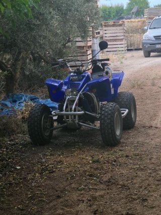 Quad Yamaha Blaster Azul/Marrón