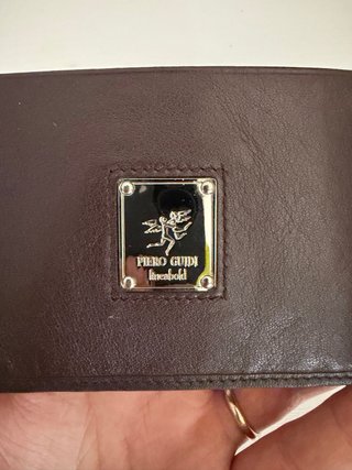 Porta tessere Piero Guidi marrone