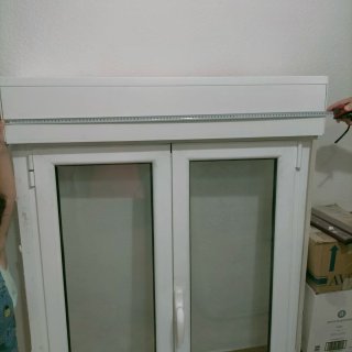 Ventana blanca doble cristal. Buen estado