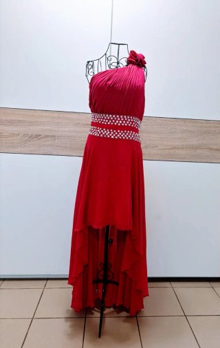 Incantevole abito elegante xs fucsia Milanoo.com