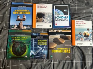 Libros para carrera universitaria de ADE