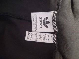 Leggings cortos Adidas negros