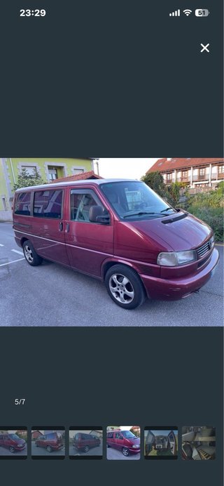 Volkswagen Caravelle 1997 2.5 TDI