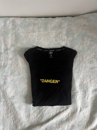 T-Shirt streetwear Black Squad "DANGER"