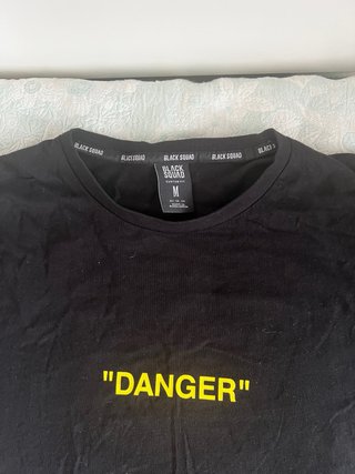 T-Shirt streetwear Black Squad "DANGER"