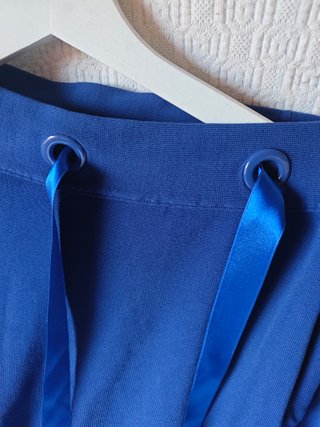 jersey fino Purificación García talla L azul klein
