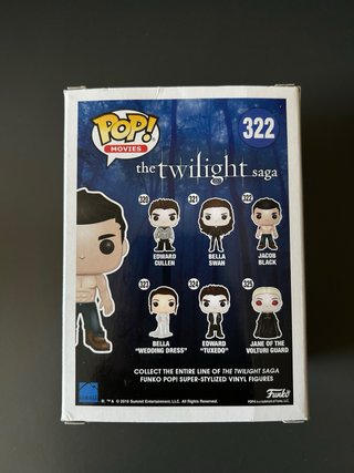 Funko Pop Jacob Black 322 Twilight Saga