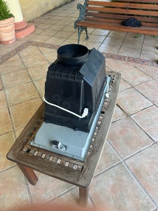 Campana extractora cocina con luz 29/70 cm