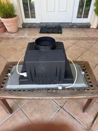 Campana extractora cocina con luz 29/70 cm