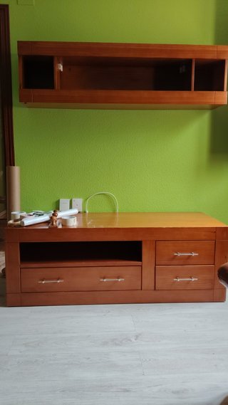 Mueble de salón madera