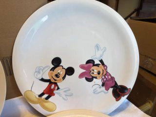 Set 4 Piatti Disney Porcellana