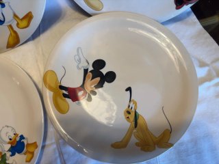 Set 4 Piatti Disney Porcellana