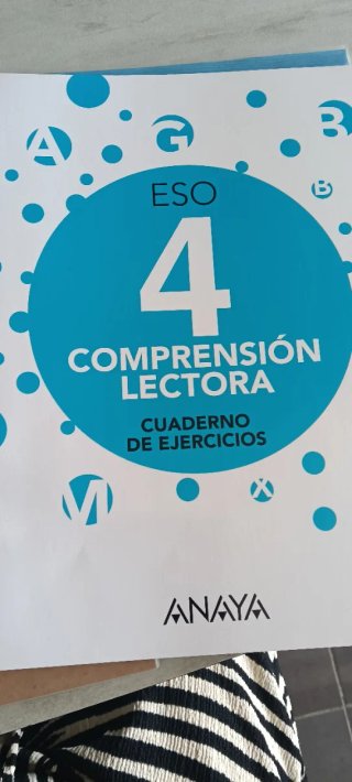 Comprensión lectora, 2 ESO. Cuaderno de ejercicios