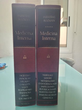 libros de medicina interna farreras rozman