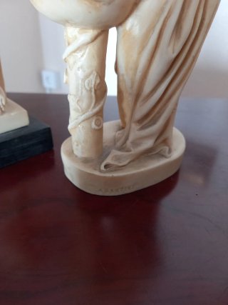 Pareja Figuras Decorativas Antiguas