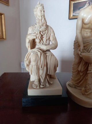 Pareja Figuras Decorativas Antiguas