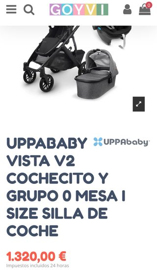 Carrito Bebé Bebecar B3 + Capazo + Silla