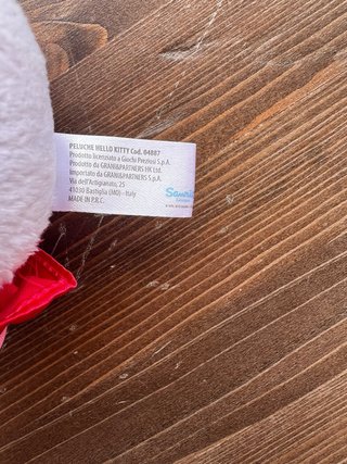 Peluche Hello Kitty cm 19 Giochi Preziosi