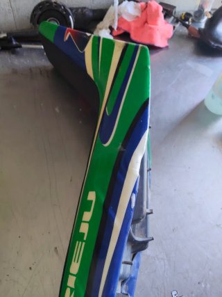 Asiento Rieju RR Verde