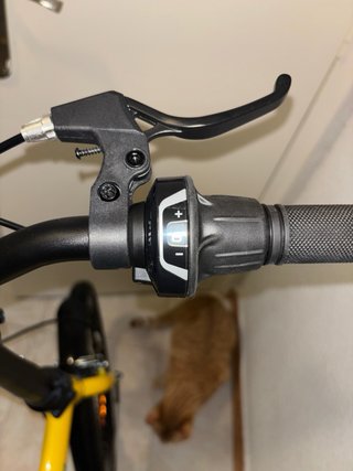 Bicicleta Amarilla Plegable Nueva