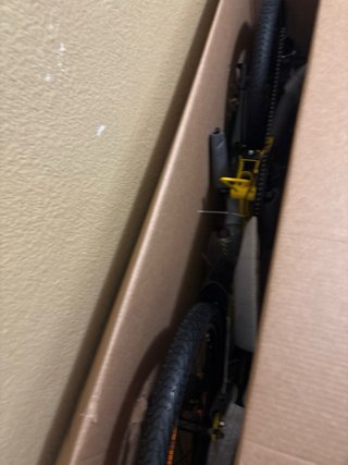 Bicicleta Amarilla Plegable Nueva
