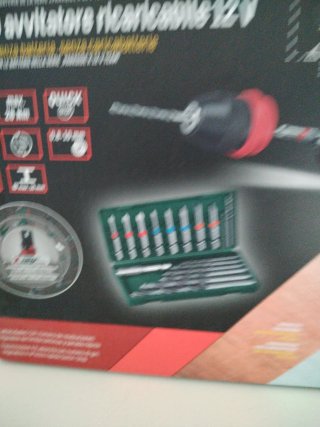 Taladro Atornillador Parkside 12V (sin batería)