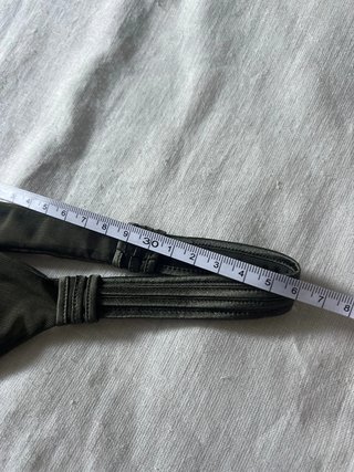 La Perla Thong - Sheer Tulle Luxury Lingerie - Olive Green Mesh Design - New With Tags 80€