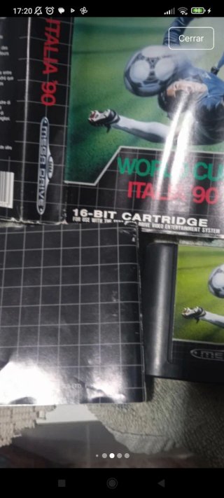 Sega Mega Drive World Cup Italia '90
