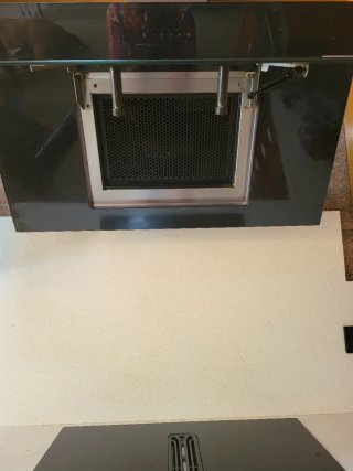 Campana Extractora Bosch Cristal Negra