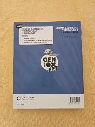 Lengua castellana y literatura II. Libro del es...