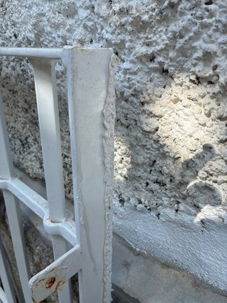 Reja de seguridad para ventana de hierro